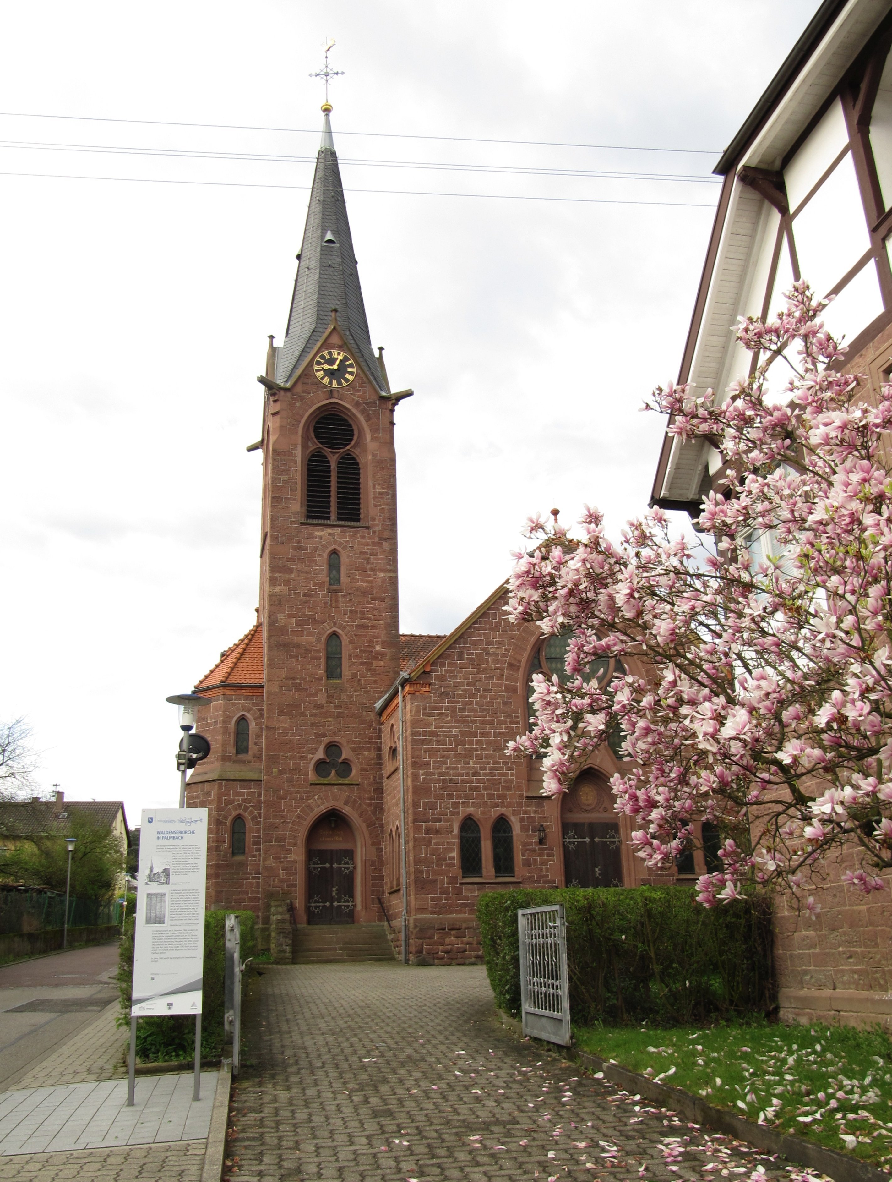 Waldenserkirche (Quelle: Waldenserverein Palmbach) Waldenserkirche (Quelle: Waldenserverein Palmbach)