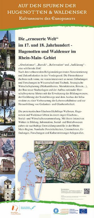 Rollup des Hugenotten- und Waldenserpfads Rollup des Hugenotten- und Waldenserpfads