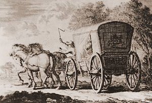 Fluchtwagen im 18. Jahrhundert