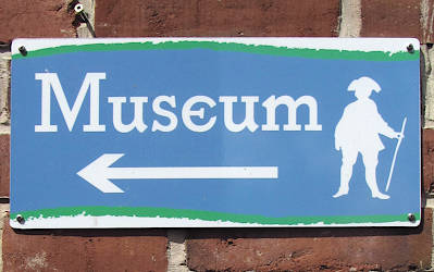 Schild - Museum